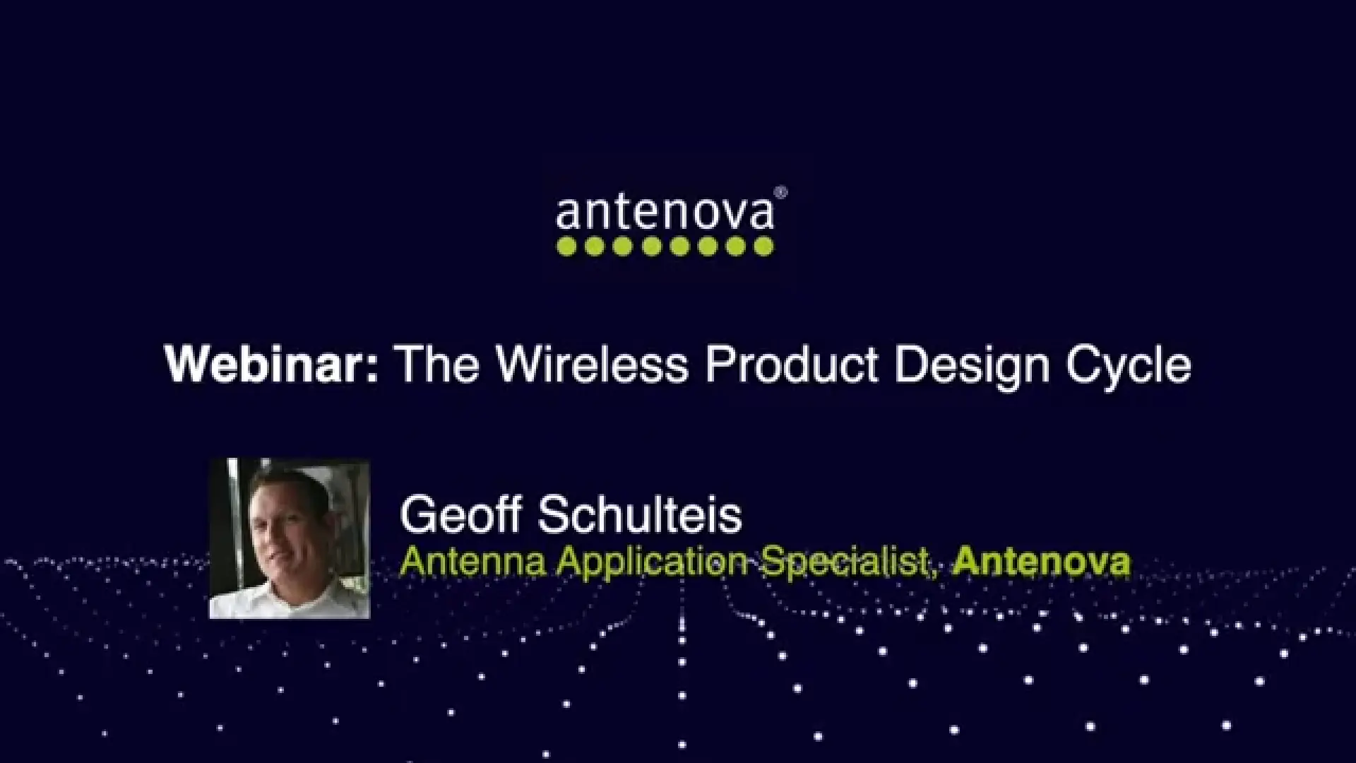 Introducing the wireless design cycle: research and comparing antennas